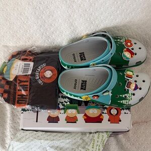 You killed Kenny South Park cap NIP+CROCS women’s 10~mens 8 NIB